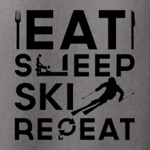 Eat sleep ski repeat