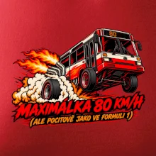 Maximálka 80 km h jako ve formuli 1