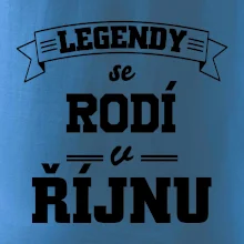 Legendy se rodí v říjnu