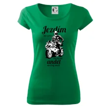 Silniční motorka - jezdím tak rychle, aby mi můj anděl strážný stačil