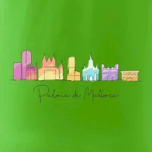 Mallorca - Siluety památek - barevné