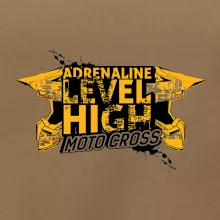 Motocross adrenaline level high