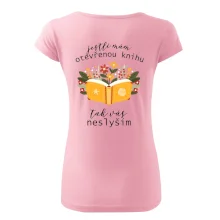 Jestli mám otevřenou knihu, tak vás neslyším