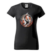 Yin & Yang Koi kapr - oranžový