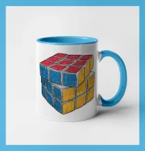 Rubikova kostka kreslená