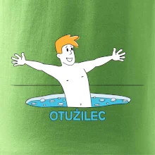 Otužilec - kreslený