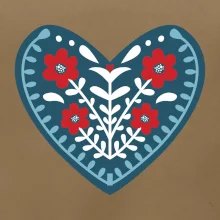 Folklor - srdce modré plné