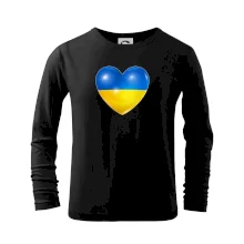 Ukrajina srdce vlajka Ukrajina srdce vlajka