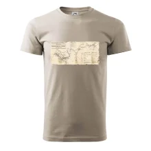 Mapa Báňské dráhy z Moravské Ostravy do Doubravy