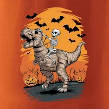 Halloween - dinosaurus a kostra
