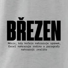 Březen kofein místo spánku