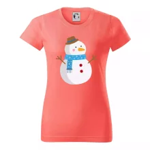 Sněhulák se šálou