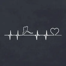 Hokejový hráč EKG