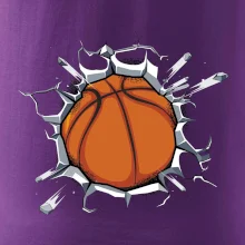 Basketbal míč v triku