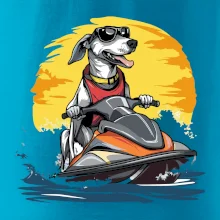 Chrt na vodním skútru