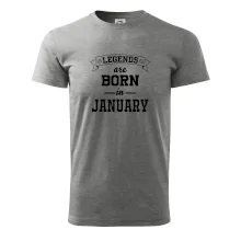 Legends are born in January