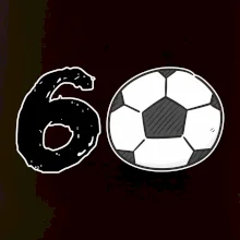 Fotbal kulaté narozeniny 60