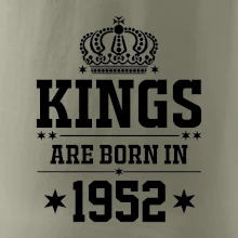 Kings are born in 1952