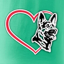 Německý ovčák v srdci