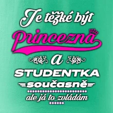Je těžké být princezna - studentka