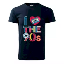 I love 90s - srdce a kazeta