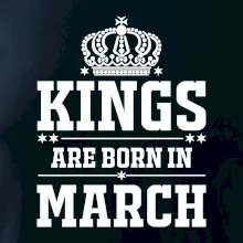 Kings are born in March