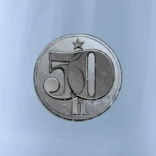 Padesátník Československý - BEZ NÁPISU