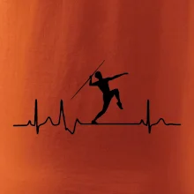 EKG hod oštěpem muž