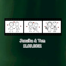 Svatební den - váš nápis (Hana-creative)