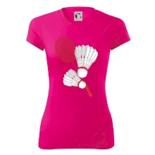 Badminton - pálka a košík