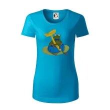 Žába s houbou  (studio-arte.cz)