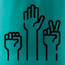 Kamen nůžky papír ikony