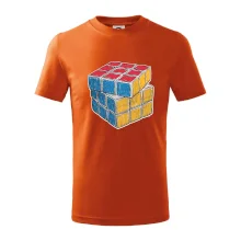 Rubikova kostka kreslená