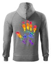 LGBT hand print