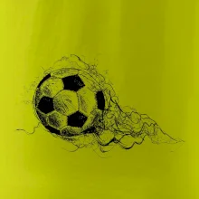 Fotbalový míč - kresba tužkou