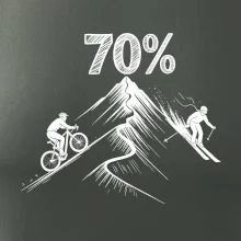 Narozeniny cyklista a lyžař 70
