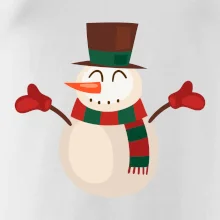 Vánoční sněhulák