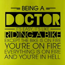 Being a doctor - bike