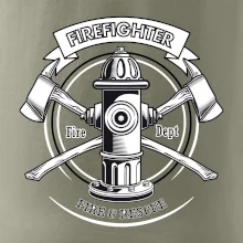 Firefighter logo Fire and rescue