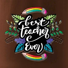 Barevné tužky best teacher ever