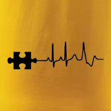 EKG puzzle rozpojené