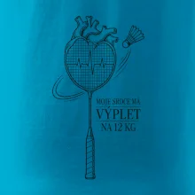 Badminton srdce s výpletem