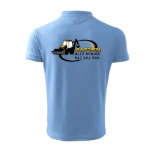 Bagrista v kruhu - vlastní nápis