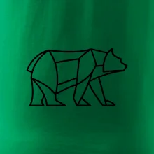 Geometrie lední medvěd chodící