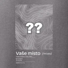 Vaše místo - vrstevnice v obdélníku