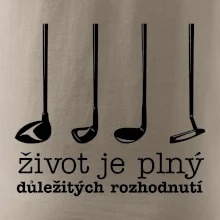 Golf - důležitá rozhodnutí