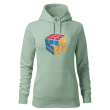 Rubikova kostka kreslená