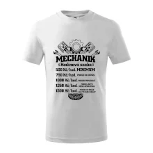 Mechanik - hodinová sazba Mechanik - hodinová sazba