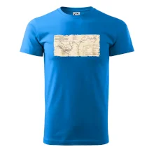 Mapa Báňské dráhy z Moravské Ostravy do Doubravy