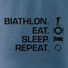 Biathlon Eat Sleep Repeat
